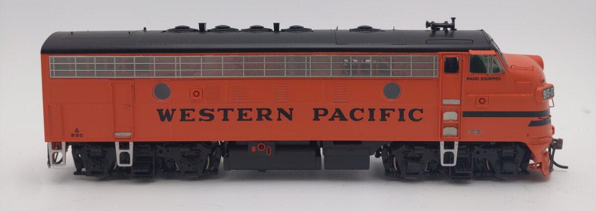 Athearn G22830 HO Western Pacific F7A/F7B Freight w/Sound #923c (Set of 2)