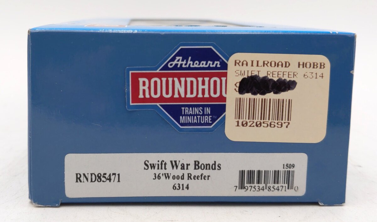 Roundhouse 85471 HO Swift War Bonds 36' Old Time Reefer #6314