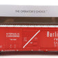 Athearn 89325 HO Burlington FW&D RTR 50' Combo Door Boxcar #5001