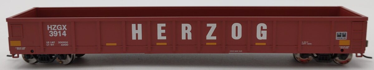 Atlas 20005441 HO Herzog Trainman® Evans 52'6" Gondola #3914