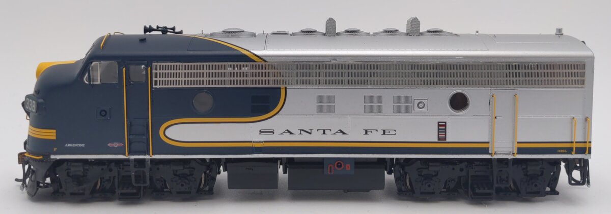 Athearn G22852 HO Santa Fe/Freight F7 A/B Diesel Loco w/DCC & Sound #338L/#338B