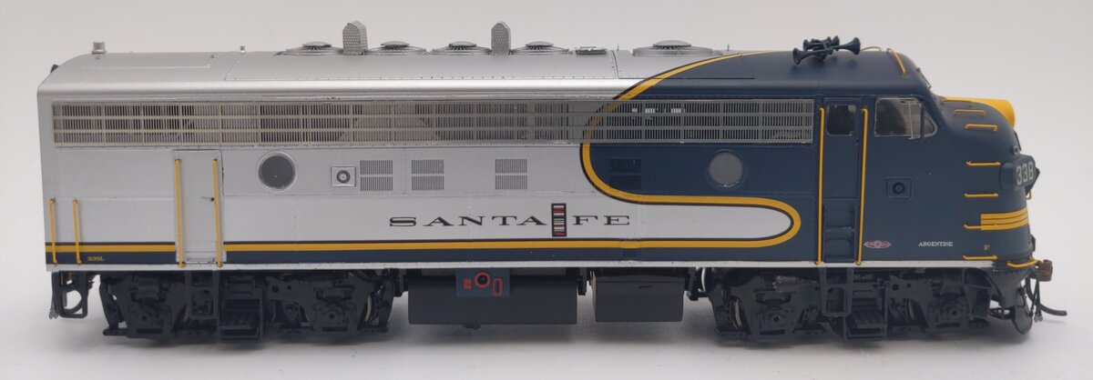 Athearn G22852 HO Santa Fe/Freight F7 A/B Diesel Loco w/DCC & Sound #338L/#338B