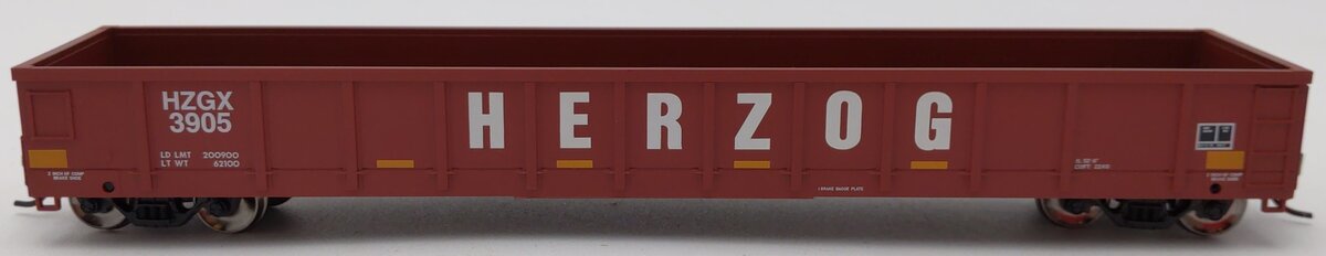 Atlas 20005440 HO Herzog Trainman® Evans 52'6" Gondola #3905