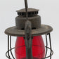 Dietz Vintage NYNH&H Railroad Lantern w/Red Globe VG