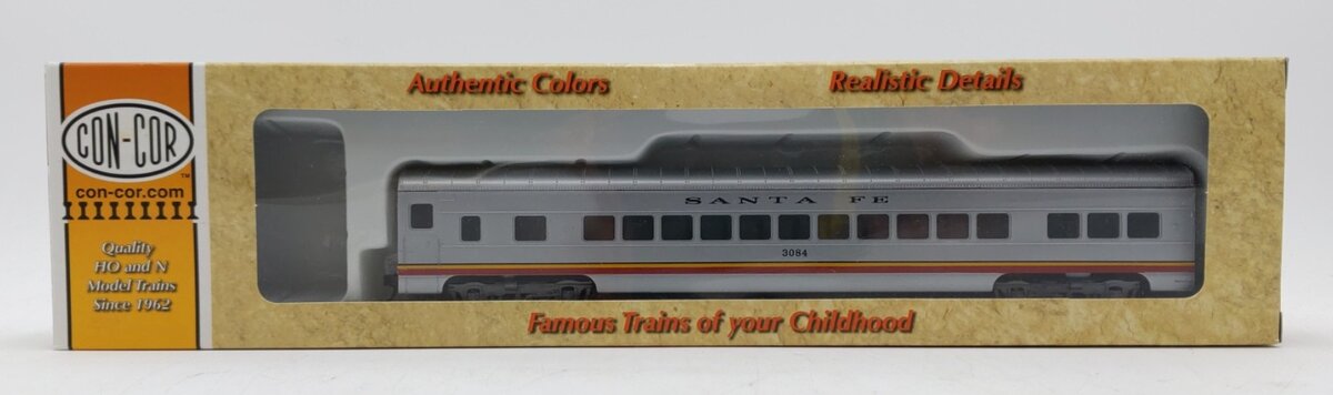 Con-Cor 0001-000910-1 HO Scale Santa Fe Coach Passenger Car # 3084 Kit