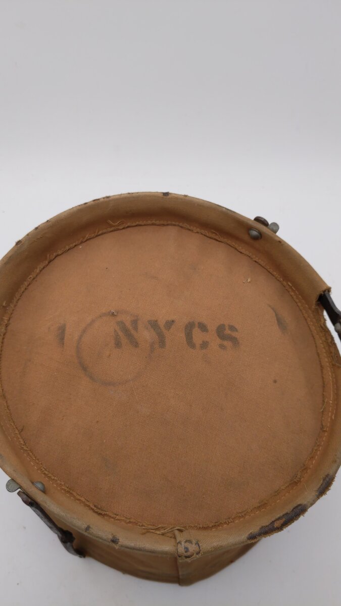Vintage NYCS Steel Frame Collapsible Bucket VG