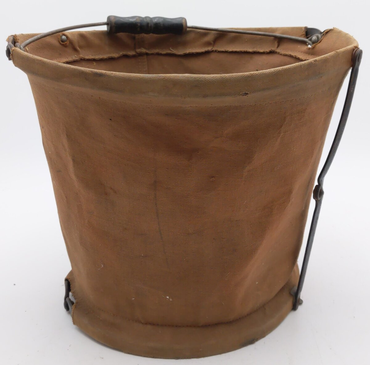 Vintage NYCS Steel Frame Collapsible Bucket VG