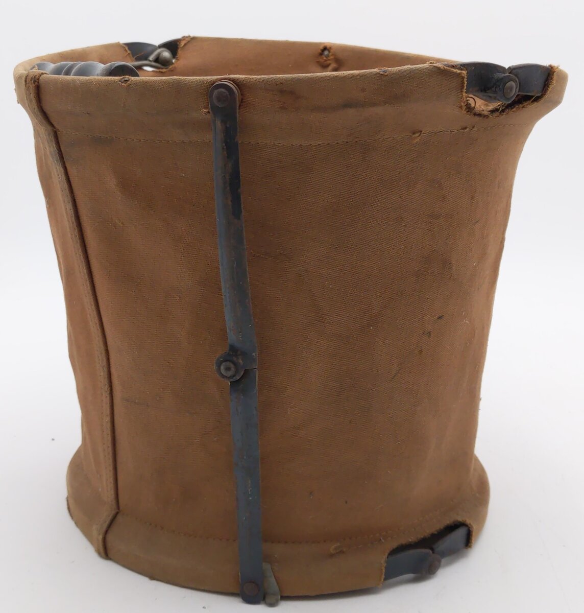 Vintage NYCS Steel Frame Collapsible Bucket VG