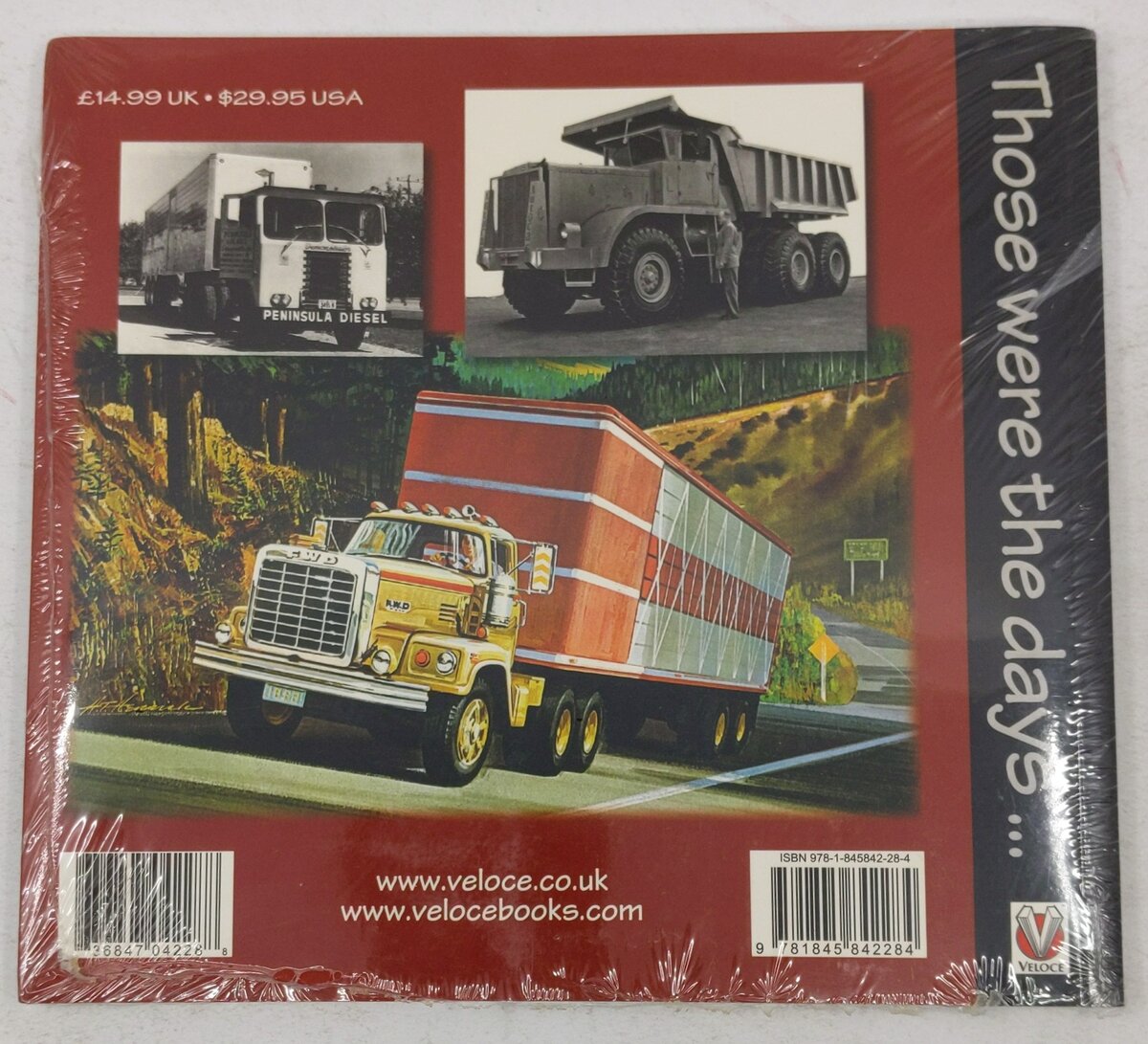 American Trucks of the 1960s Paperback Book By Norm Mort MT