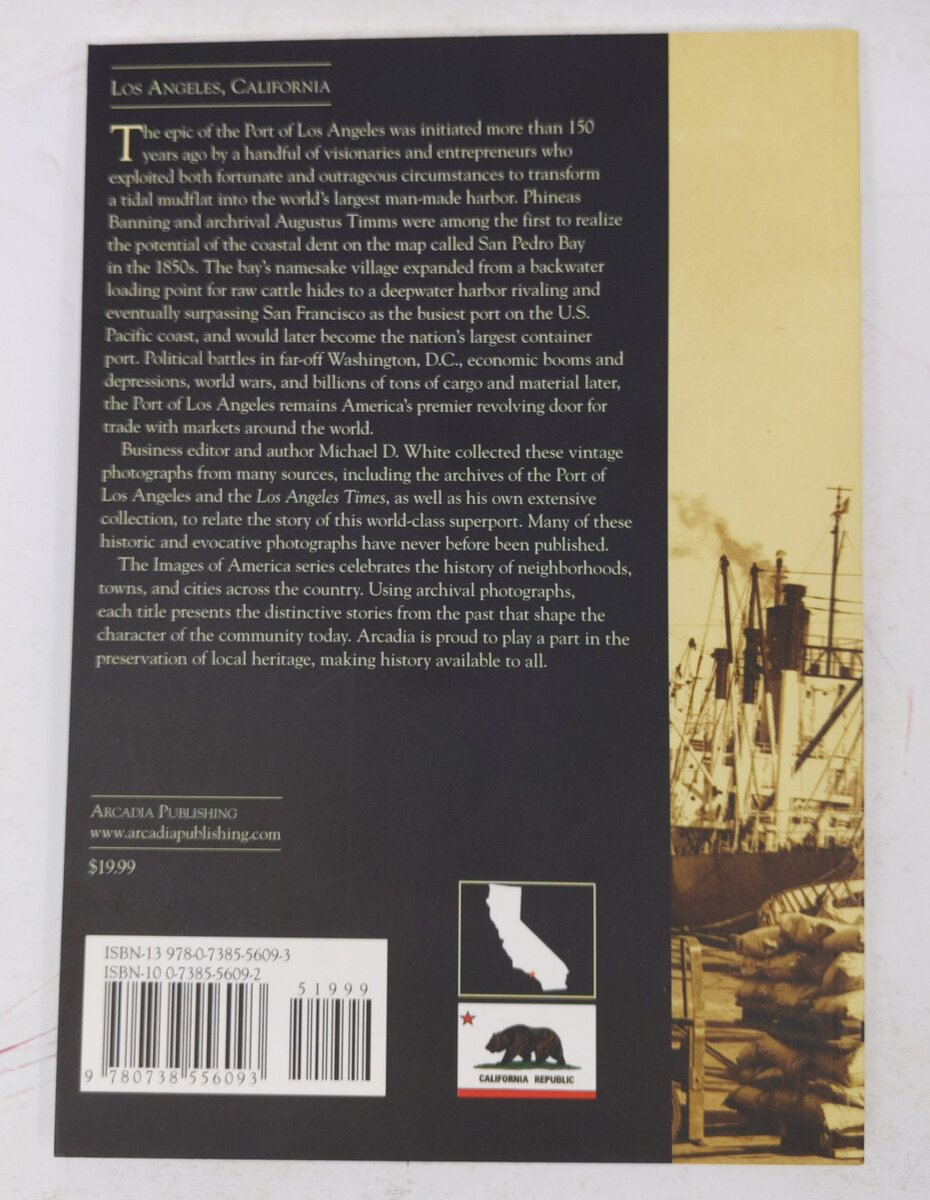 The Port of Los Angeles Paperback Book By Michael D. White EX