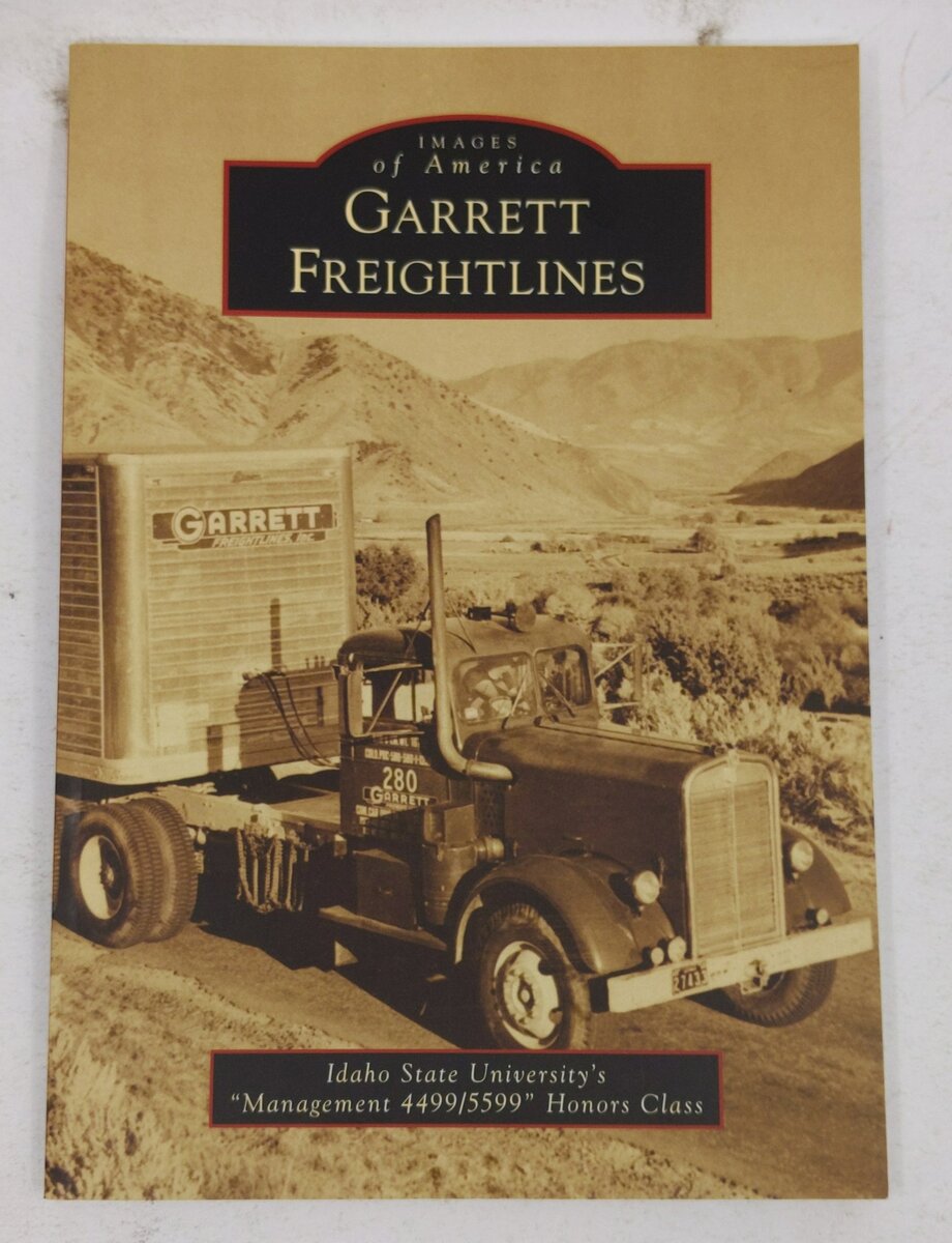 Garrett Freightlines Paperback Book EX