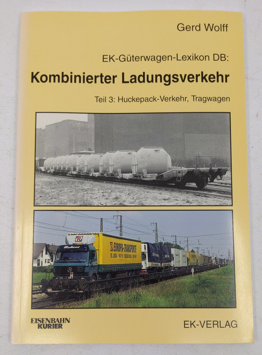 EK-Güterwagen-Lexikon DB 7 Paperback Book By Gerd Wolff EX