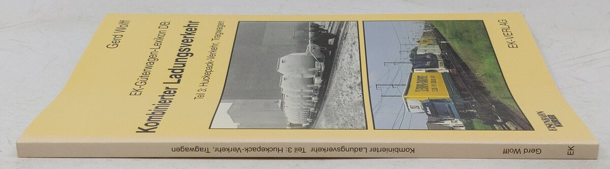 EK-Güterwagen-Lexikon DB 7 Paperback Book By Gerd Wolff EX