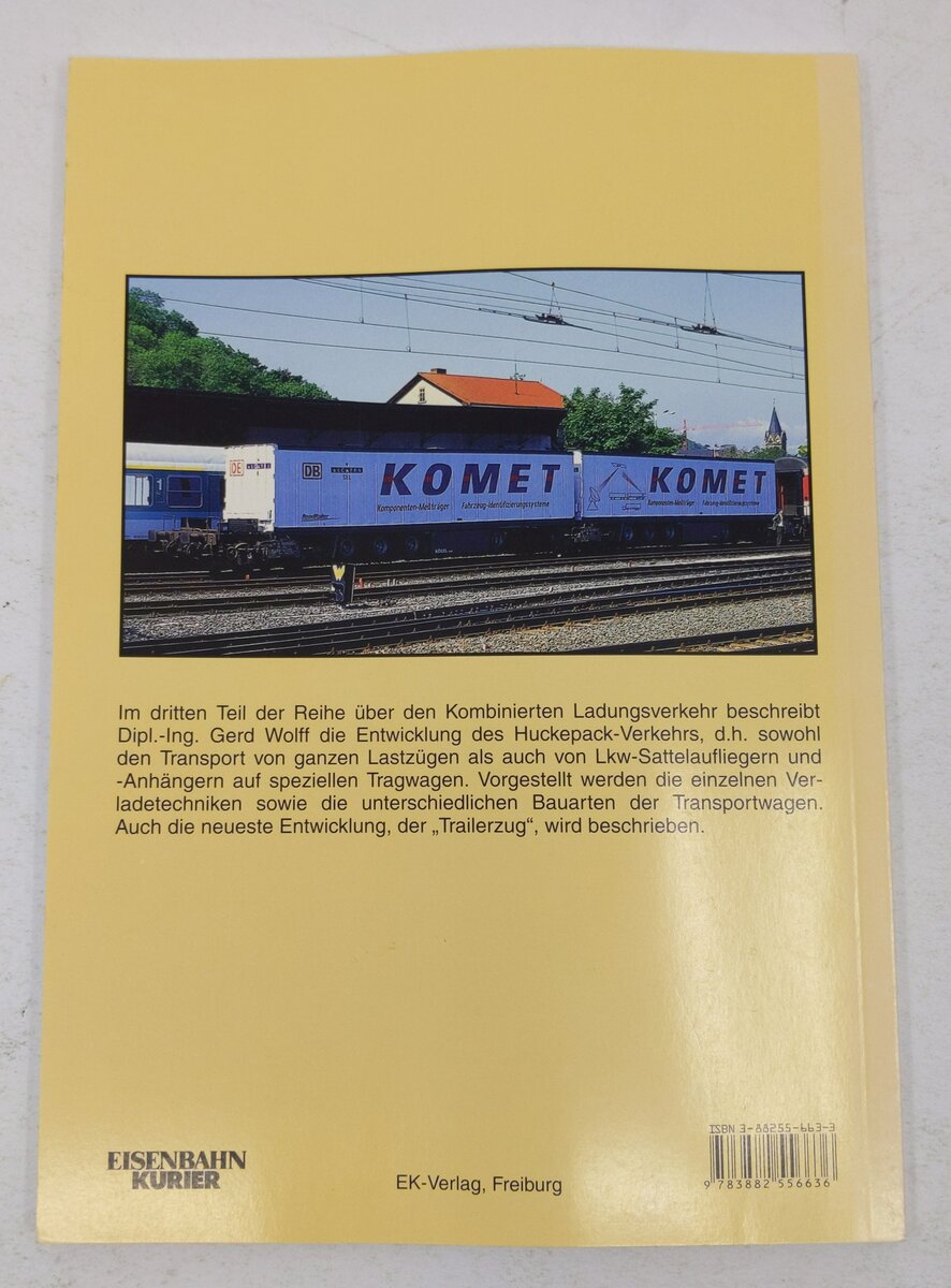 EK-Güterwagen-Lexikon DB 7 Paperback Book By Gerd Wolff EX