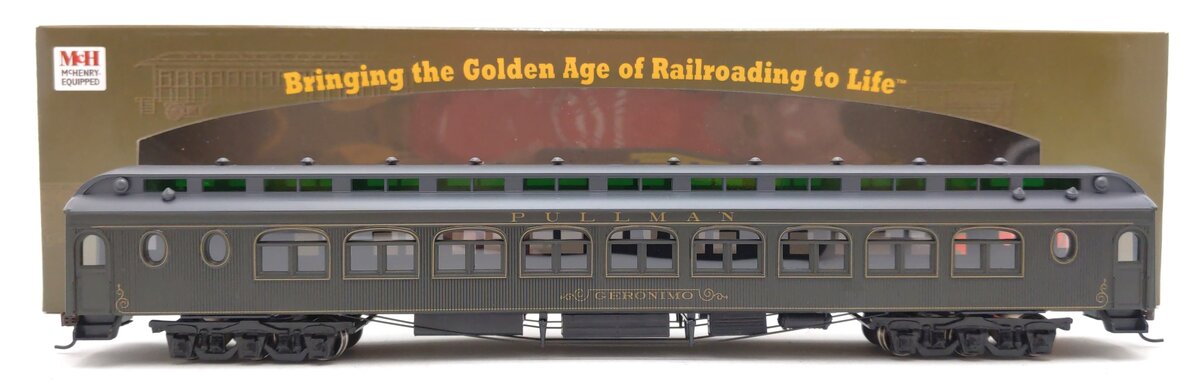 Roundhouse 85345 HO Scale Santa Fe 'Geronimo' Pullman Sleeping Car EX/Box