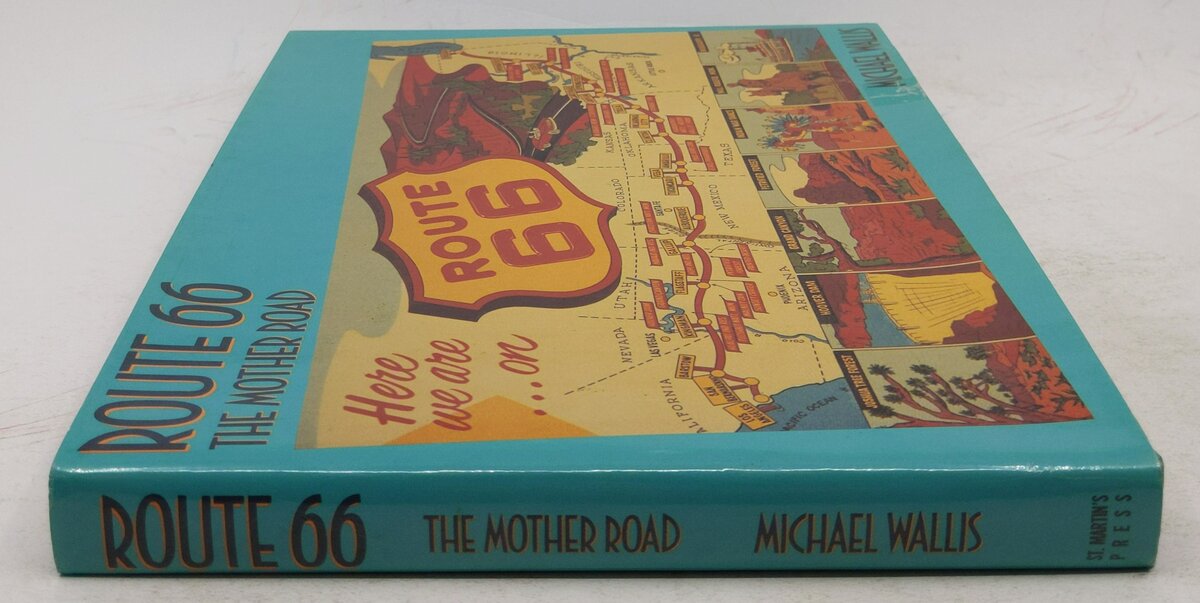 Route 66 The Mother Road Hardcover Book By Michael Wallis VG