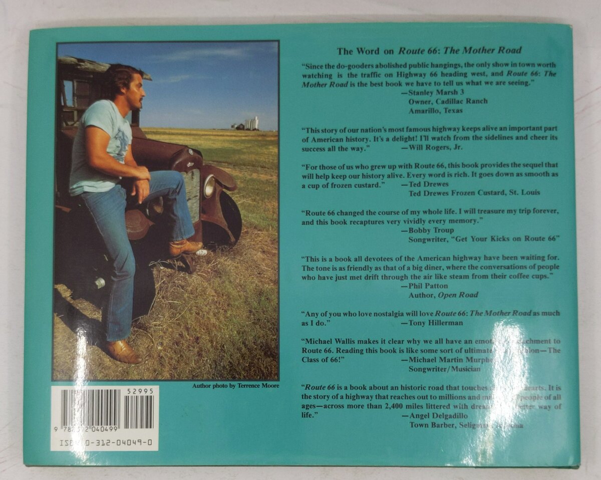 Route 66 The Mother Road Hardcover Book By Michael Wallis VG