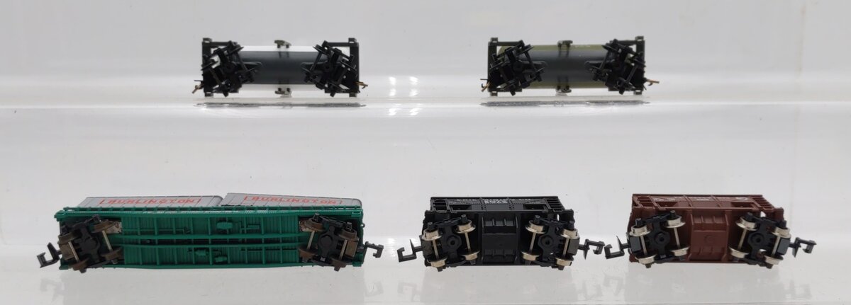 Atlas Assorted N Scale Freight Cars: 50500, 1082, 2308, 78564 & 63846 [5] EX