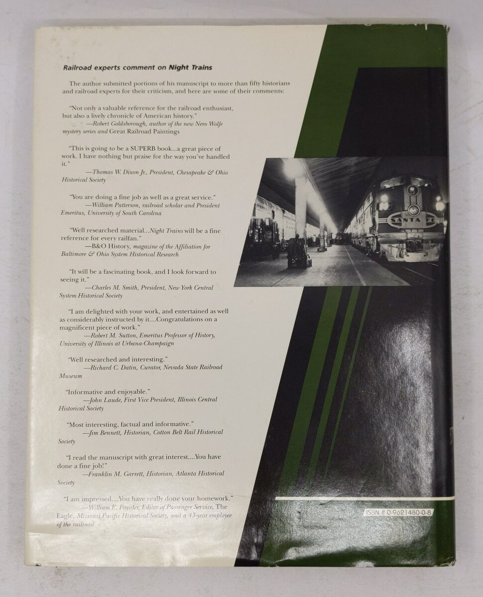 Night Trains Hardcover Book By Peter T. Maiken VG