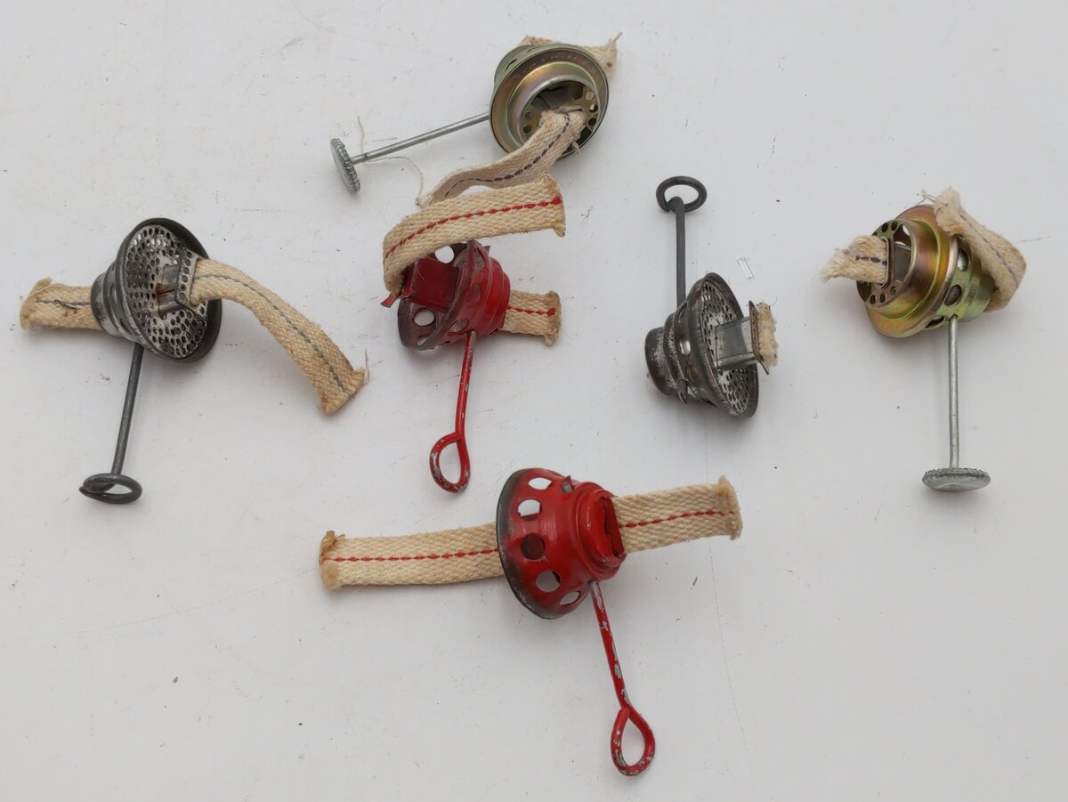 Vintage Railroad Lantern Burners [6] VG