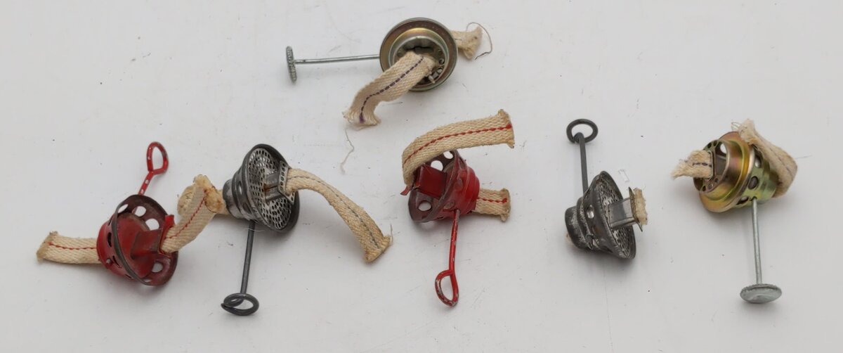 Vintage Railroad Lantern Burners [6] VG