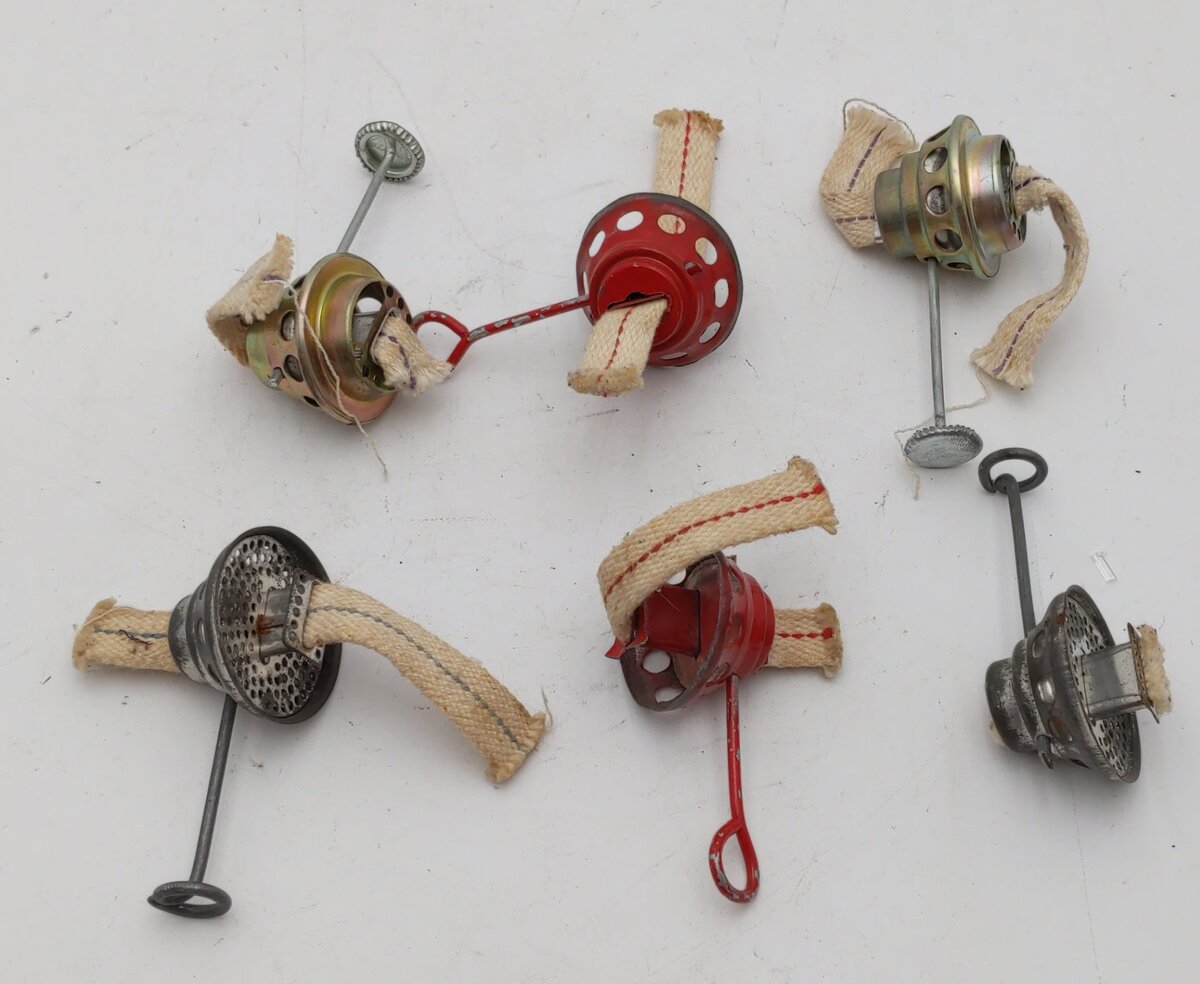 Vintage Railroad Lantern Burners [6] VG