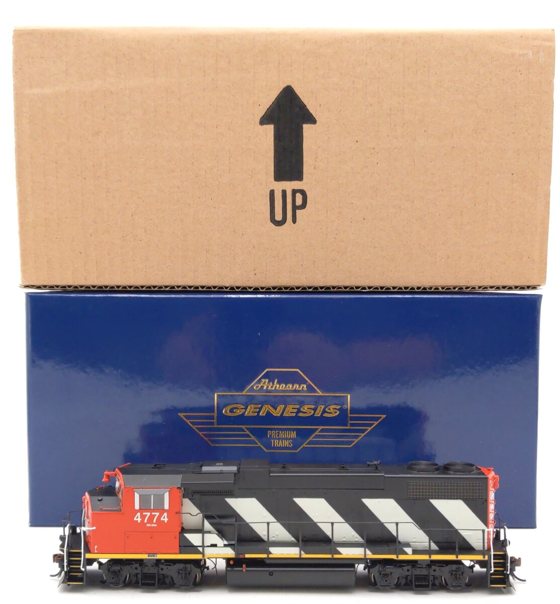 Athearn G65492 HO Canadian National GP38-2(W) GMD Diesel Locomotive #4774