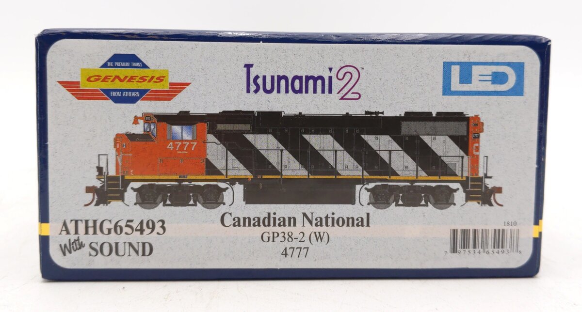 Athearn G65493 HO Canadian National GP38-2(W) GMD Diesel Locomotive #4777