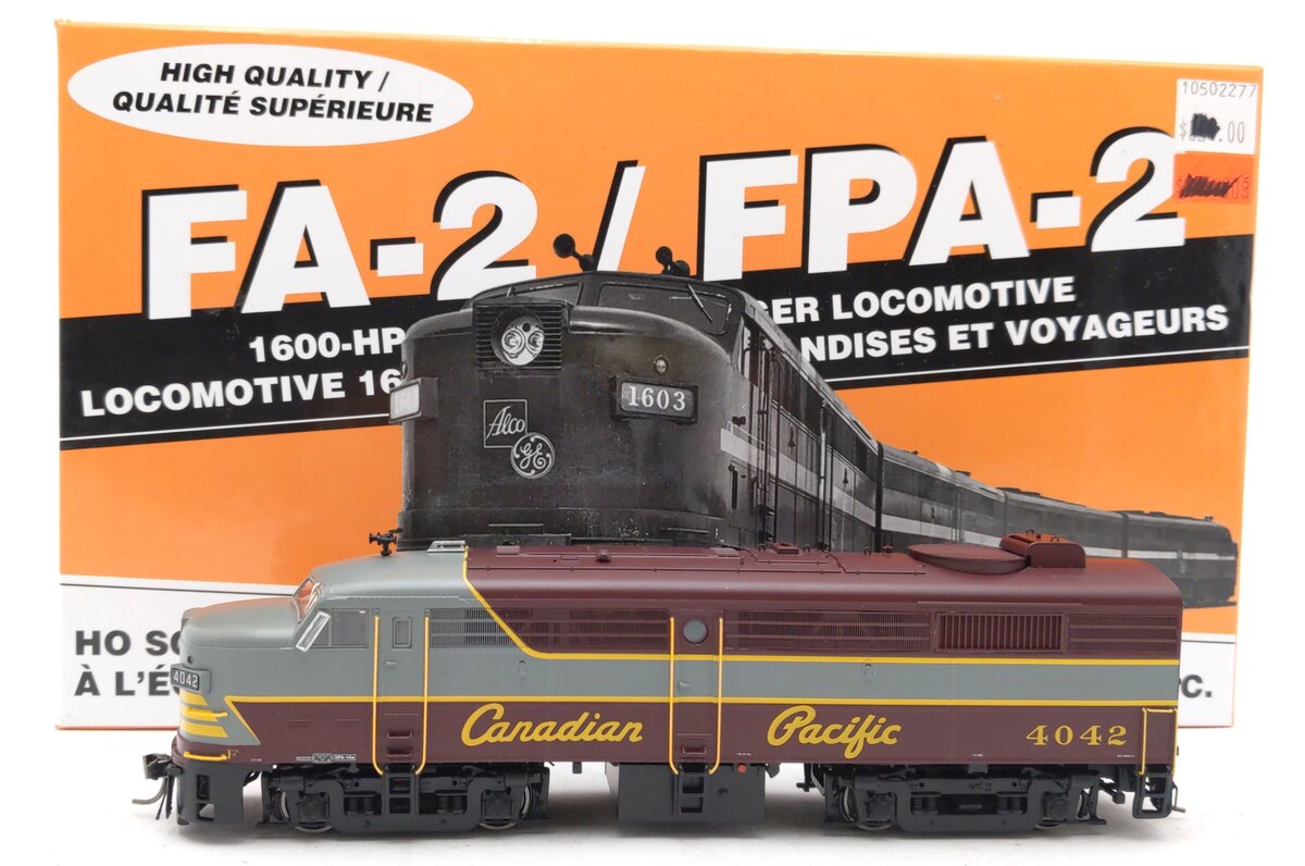 Rapido Trains 21521 HO Canadian Pacific FA-2 Diesel Engine #4042 w/Sound & DCC