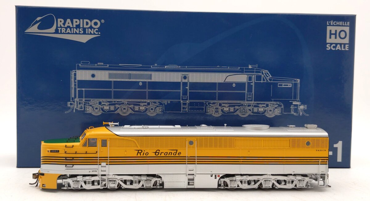 Rapido Trains 023510 HO D&RGW PA-1 Diesel Locomotive #6013 w/ DC/DCC/Sound