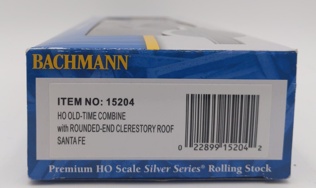 Bachmann 15204 HO Santa Fe 1860 - 1880 Era Passenger Combine Car #24