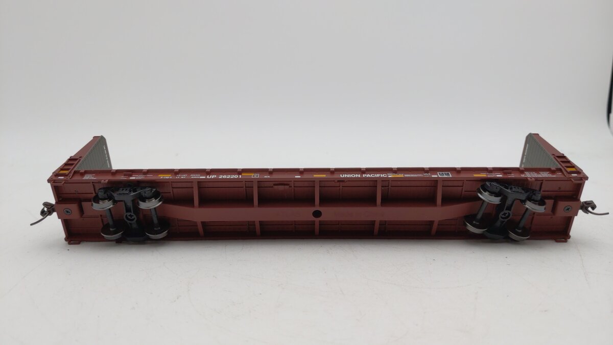 Atlas 20005081 HO Scale Bulkhead Union Pacific Flat Car #262201
