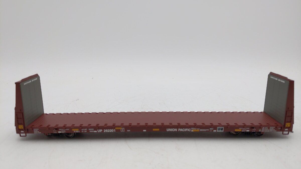 Atlas 20005081 HO Scale Bulkhead Union Pacific Flat Car #262201