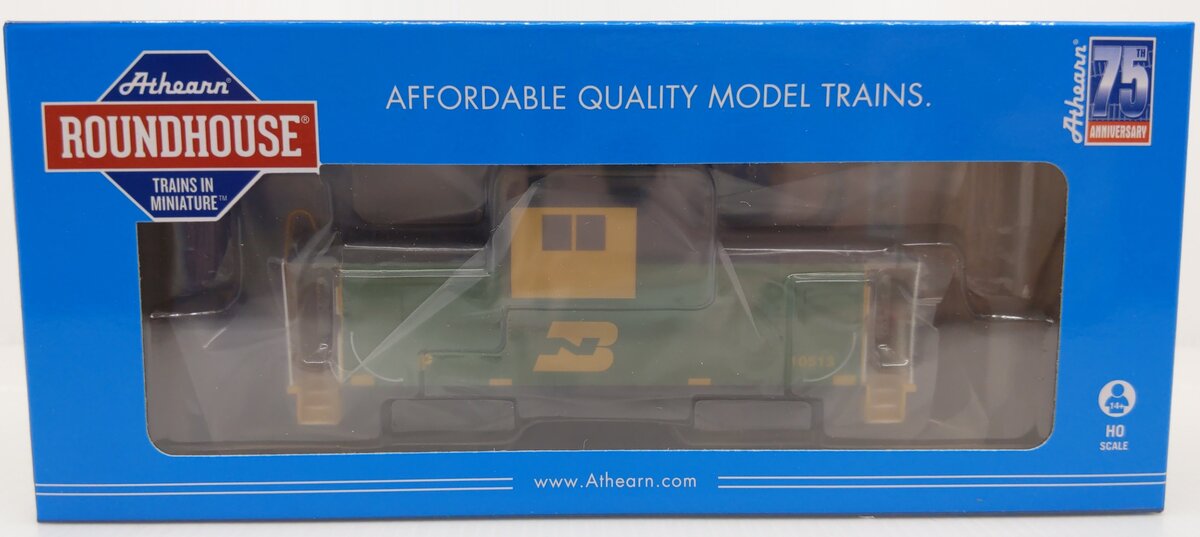Roundhouse RND1354 HO Burlington Northern Wide Vision Caboose #10513