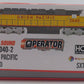 Scale Trains SXT10614 HO UP EMD SD40-2 Diesel Locomotive w/ DCC & Sound #3640 NIB