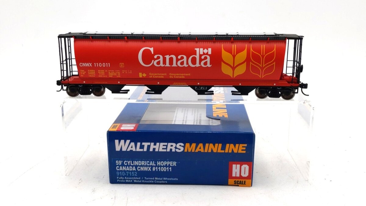 Walthers 910-7152 HO Scale Canadian Wheat Board 59' Cylindrical Hopper #110011