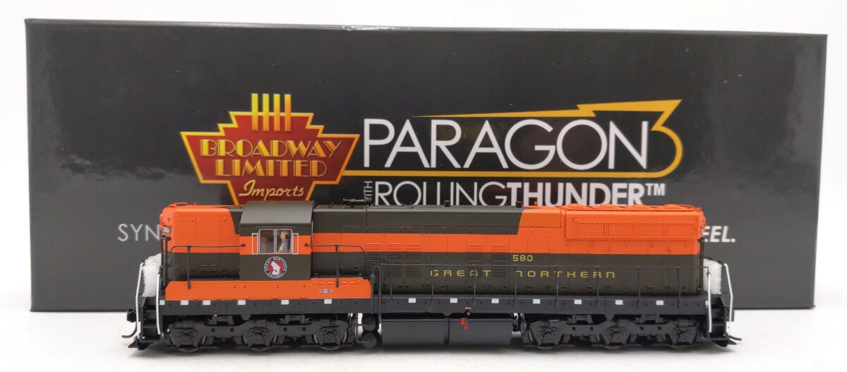 Broadway Limited 5807 HO Great Northern EMD SD9 Diesel Loco Sound/DC/DCC #580