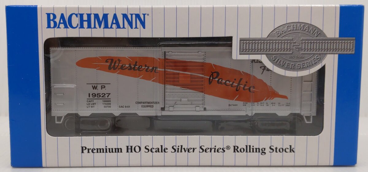 Bachmann 16317 HO Western Pacific Track Cleaning Box Car