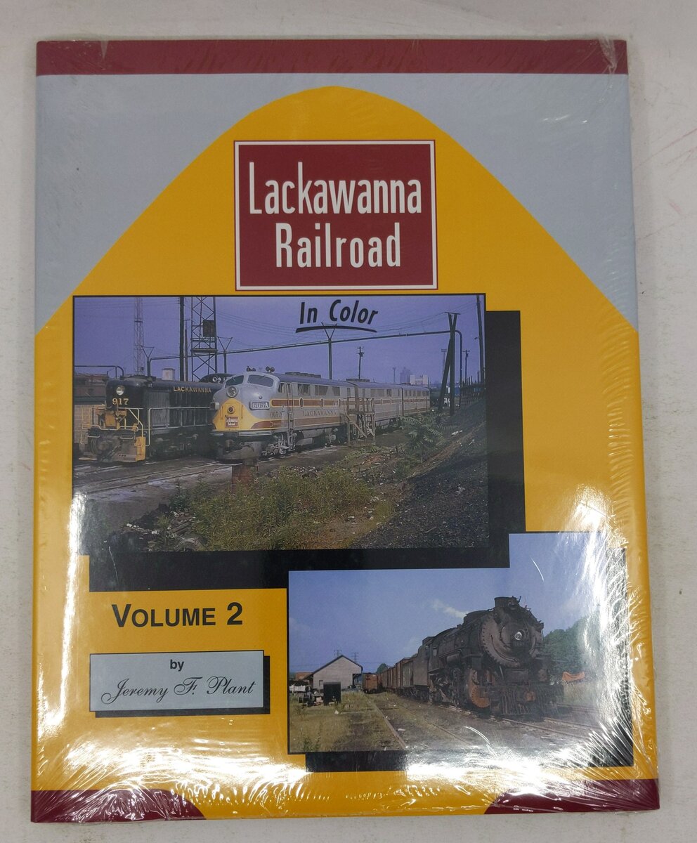 Lackawanna Railroad In Color, Volume 2 Hardcover Book By Jeremy F. Plant MT