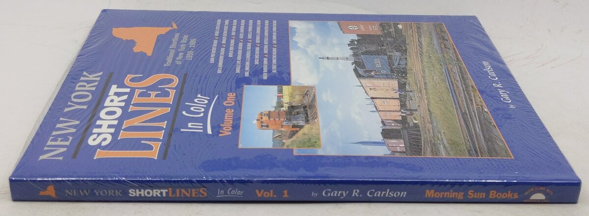 New York Shortlines in Color, Vol. 1 Hardcover Book By Gary R. Carlson MT
