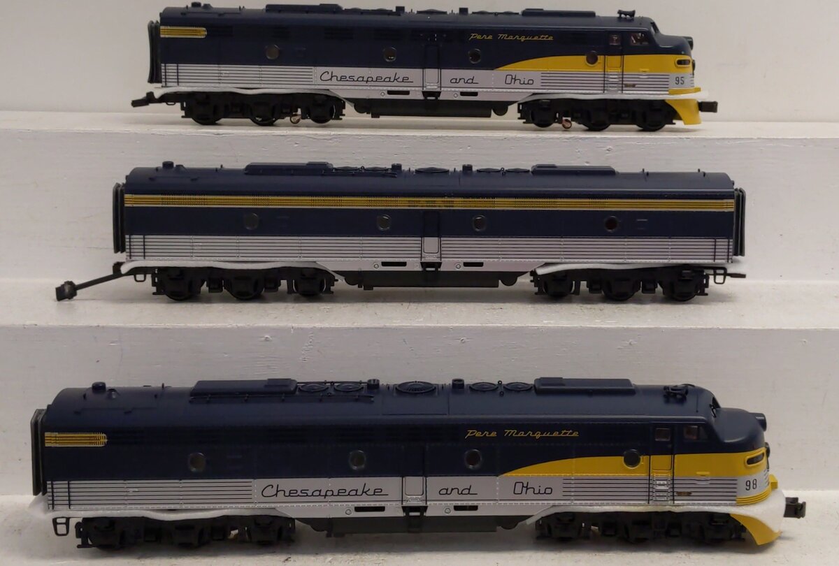 MTH 20-2205-1 Pere Marquette E8 ABA Diesel Engine Set w/PS1