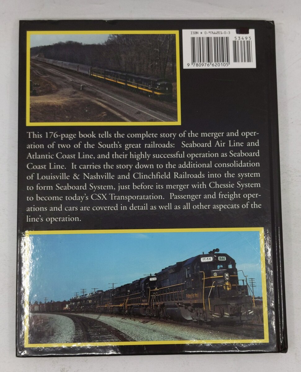 Seaboard Coast Line Family Lines Railroad 1967-1986 Hardcover Book VG