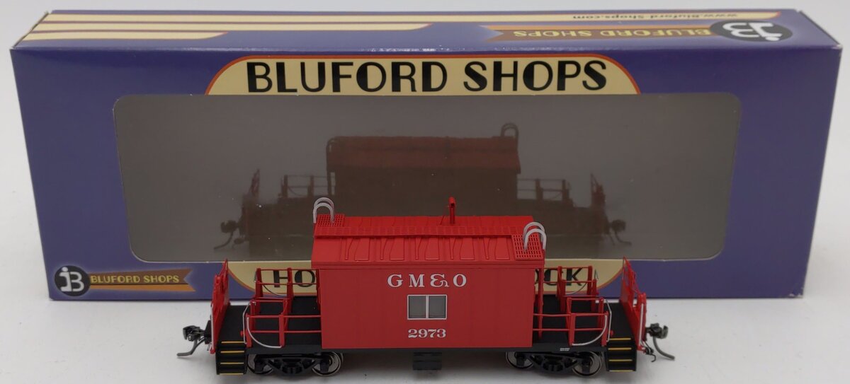 Bluford Shops 35070 GM&O Transfer Caboose #2973 LN/Box