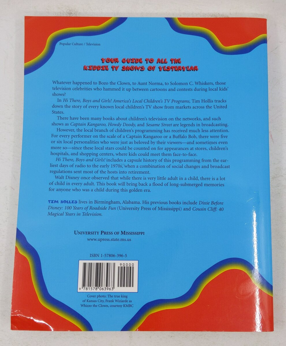 Hi There, Boys and Girls! Paperback Book By Tim Hollis EX