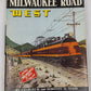 Milwaukee Road West Hardcover Book By  Charles R. Wood, Dorothy M. Wood VG