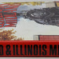 Chicago & Illinois Midland Hardcover Book By Richard R. Wallin, John Szwajkart VG