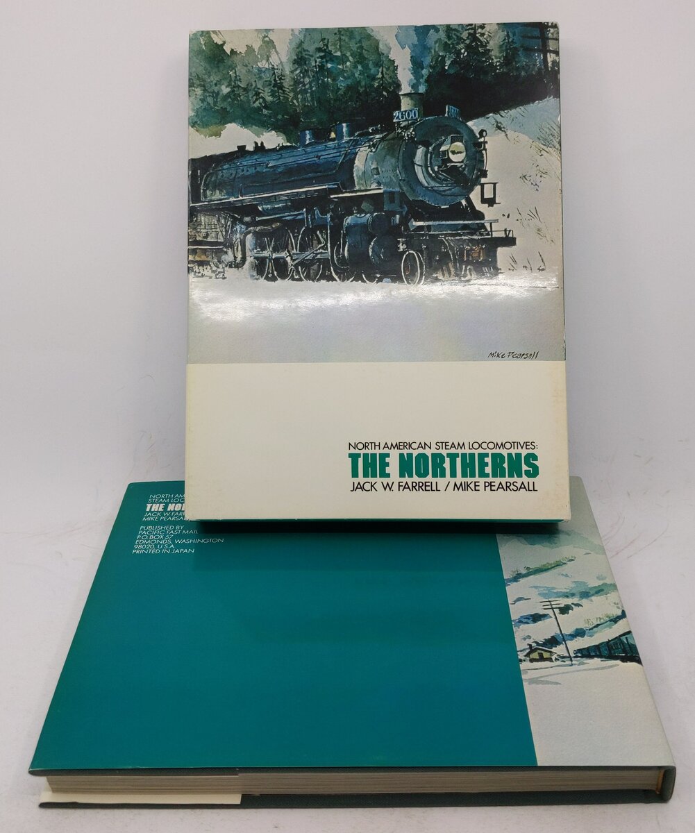 North American Steam Locomotives Hardcover Book By Jack W Farrell, Mike Pearsall VG