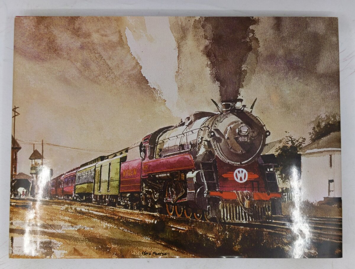North American Steam Locomotives Hardcover Book By Jack Farrell, Mike Pearsall VG