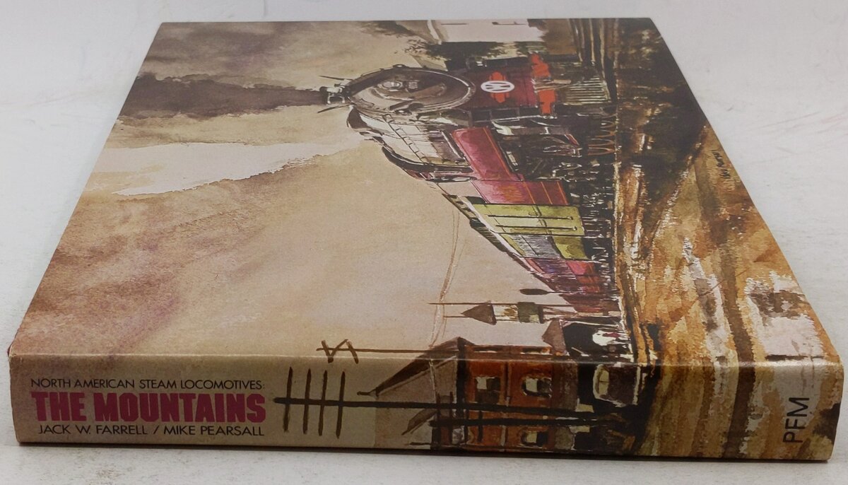 North American Steam Locomotives Hardcover Book By Jack Farrell, Mike Pearsall VG