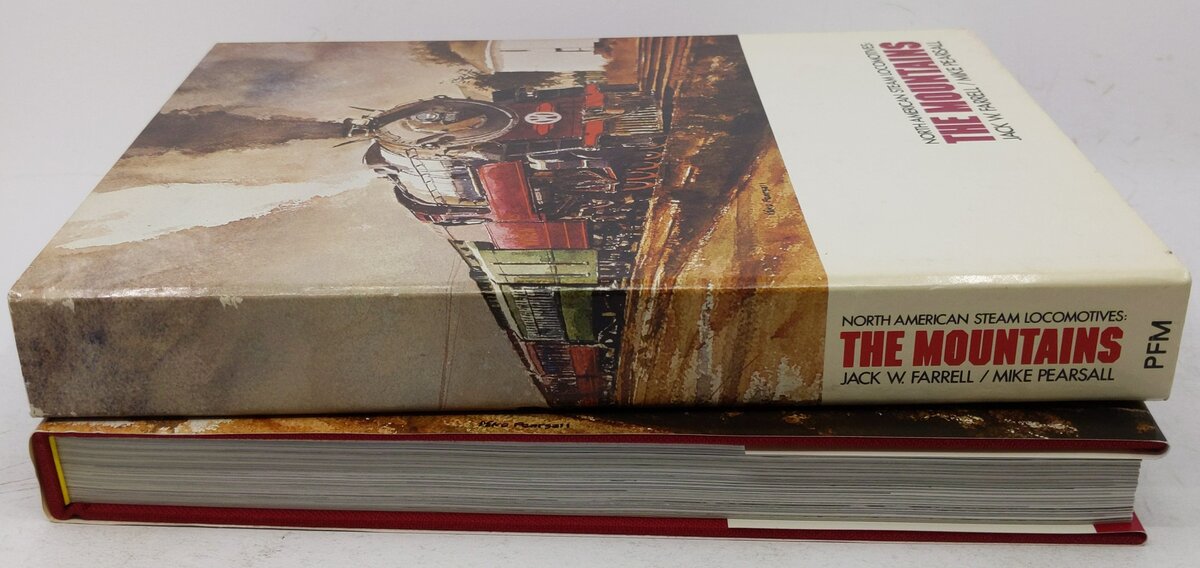 North American Steam Locomotives Hardcover Book By Jack Farrell, Mike Pearsall VG